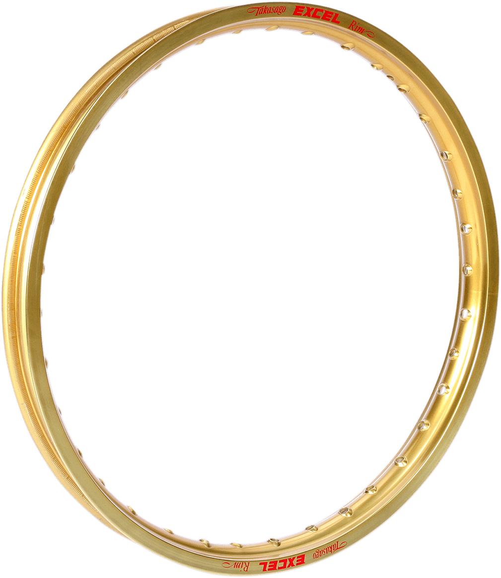 EXCEL RKICG408 Rim - Takasago - Front - 36 Hole - Gold - 21x1.6