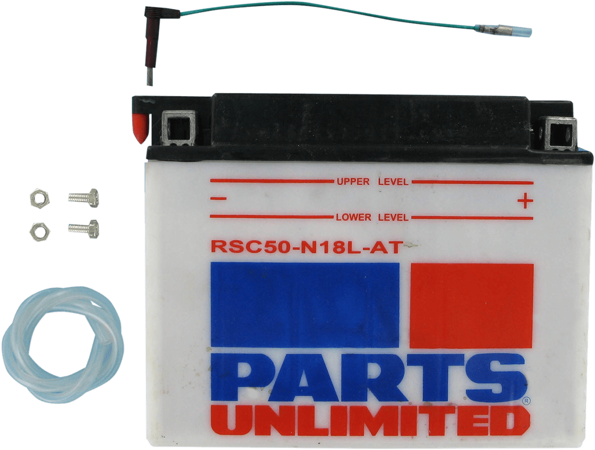 PARTS UNLIMITED RSC50-N18L-AT Battery - RSC50N18LAT with Sensor
