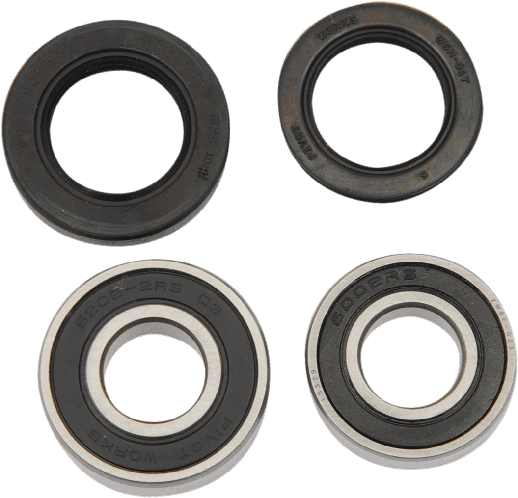 PIVOT WORKS RWK-H18-008 Wheel Bearing Kit - Rear - '96-'07 Honda CR80/85