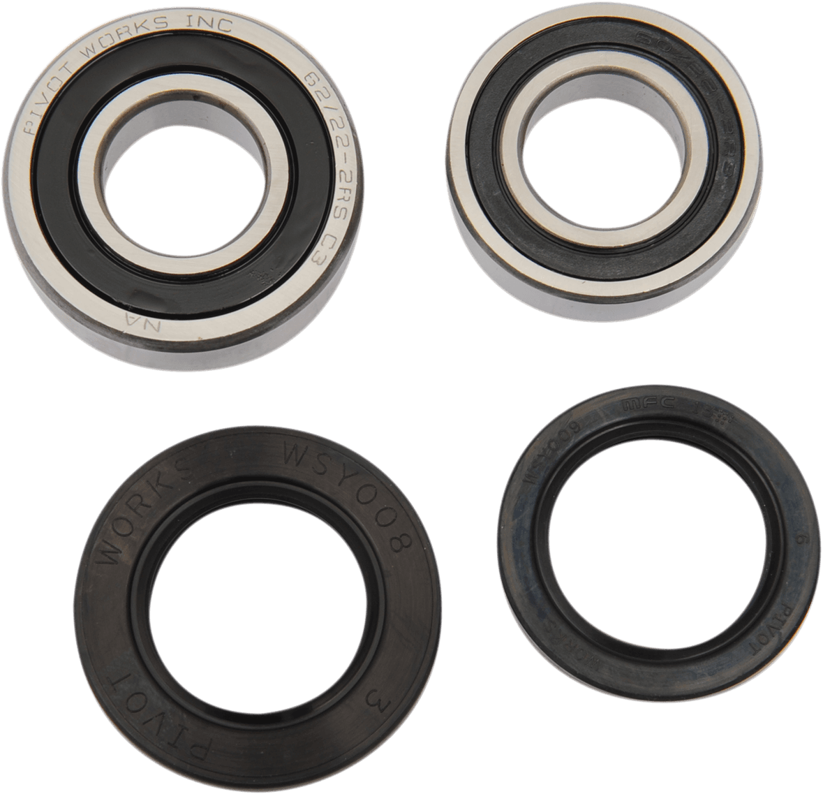 PIVOT WORKS RWK-Y08-421 Wheel Bearing Kit - Rear - '99-'25 Yamaha YZ/WR