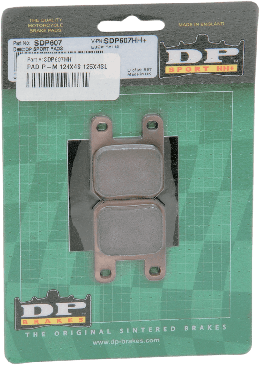 DP BRAKES SDP607HH Sintered Brake Pads — image 2 of 2