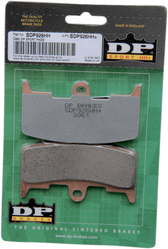 DP BRAKES SDP-926HH Sintered Metal Brake Pads - Buell — image 2 of 2