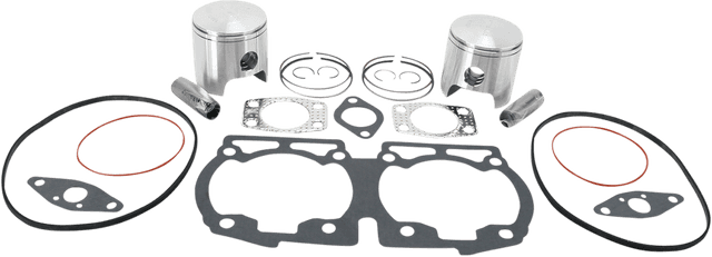 WISECO SK1205 Piston Kit with Gaskets - 67.50 mm - 454 Engine Type - Ski-Doo