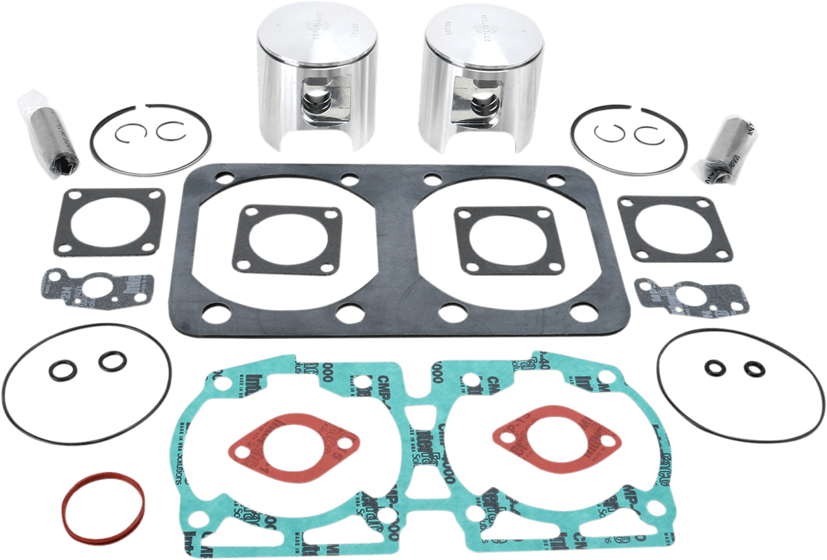 WISECO SK1226 Piston Kit with Gaskets - 76.00 mm - 583 Engine Type - Ski-Doo