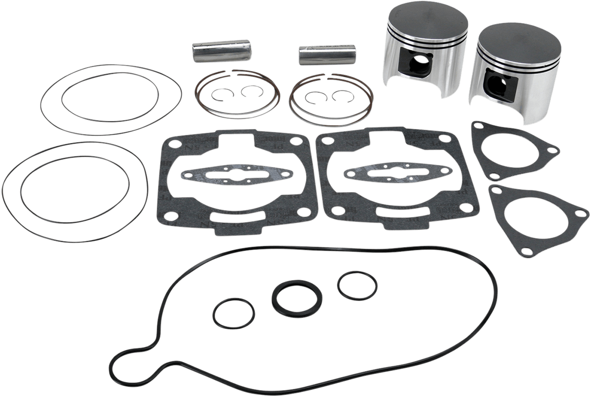 WISECO SK1272 Piston Kit with Gaskets - 81.00 mm - Polaris Engine Type - Polaris