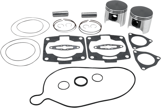WISECO SK1272 Piston Kit with Gaskets - 81.00 mm - Polaris Engine Type - Polaris