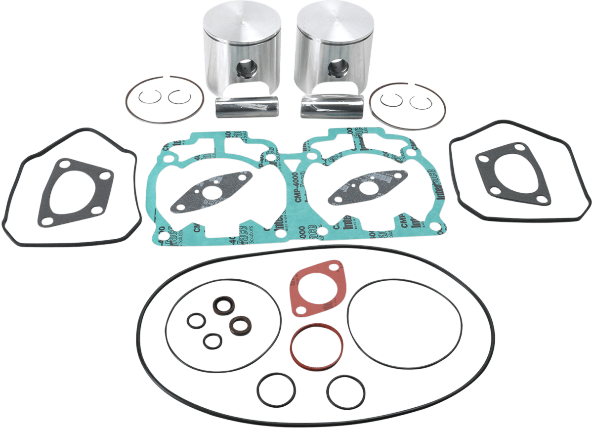 WISECO SK1292 Piston Kit with Gaskets - 76.00 mm - 593 Engine Type - Ski-Doo