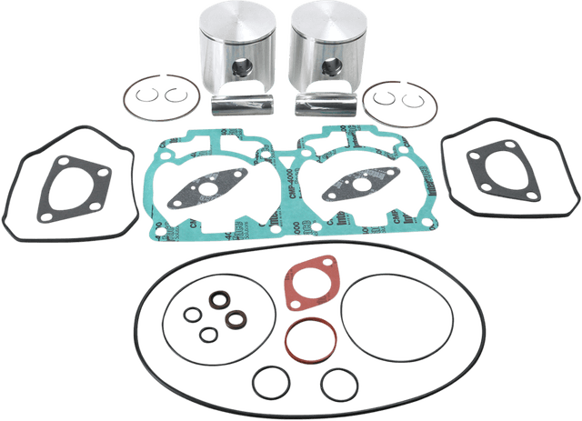 WISECO SK1292 Piston Kit with Gaskets - 76.00 mm - 593 Engine Type - Ski-Doo