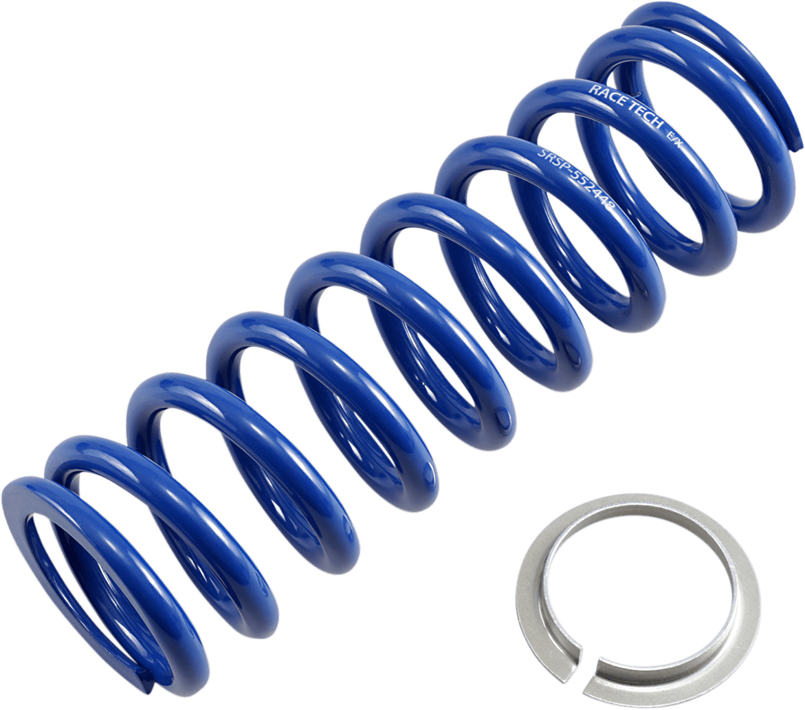 RACE TECH SRSP552448 Shock Spring - Front/Rear - Blue - Sport Series - Spring Rate 269 lb/in