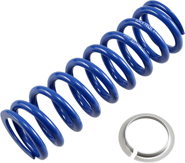 RACE TECH SRSP552448 Shock Spring - Front/Rear - Blue - Sport Series - Spring Rate 269 lb/in