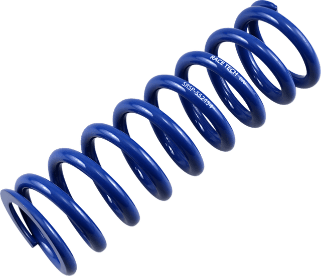 RACE TECH SRSP552454 Shock Spring - Front/Rear - Blue - Sport Series - Spring Rate 300 lb/in