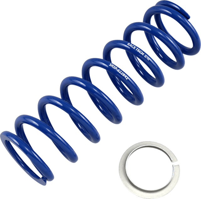 RACE TECH SRSP622842 Shock Spring - Front/Rear - Blue - Sport Series - Spring Rate 235 lb/in