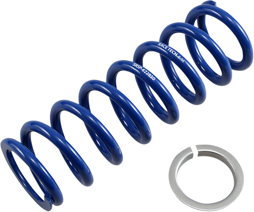 RACE TECH SRSP622850 Shock Spring - Front/Rear - Blue - Sport Series - Spring Rate 280 lb/in