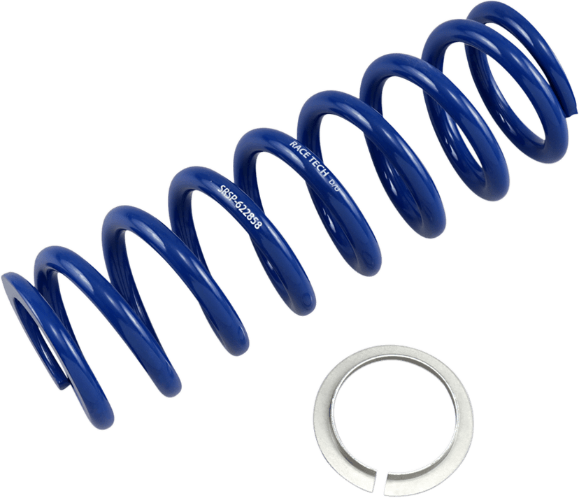 RACE TECH SRSP622858 Shock Spring - Front/Rear - Blue - Sport Series - Spring Rate 324 lb/in
