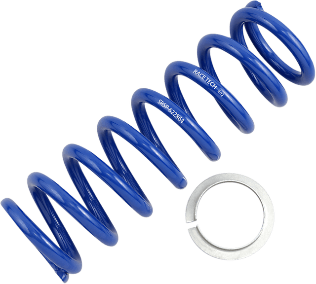 RACE TECH SRSP622864 Shock Spring - Front - Blue - Sport Series - Spring Rate 358 lb/in