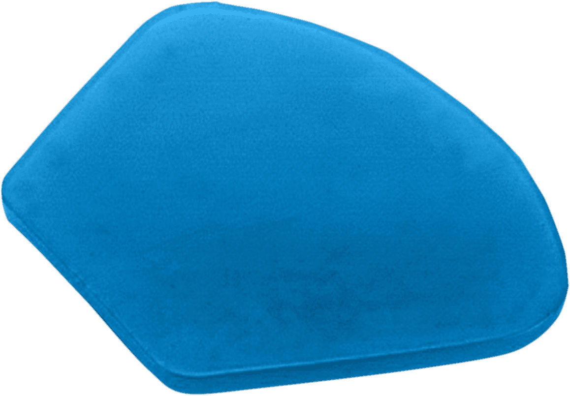 SADDLEMEN TRA9422 Pad - Do-It-Yourself - Large - Raw - Blue