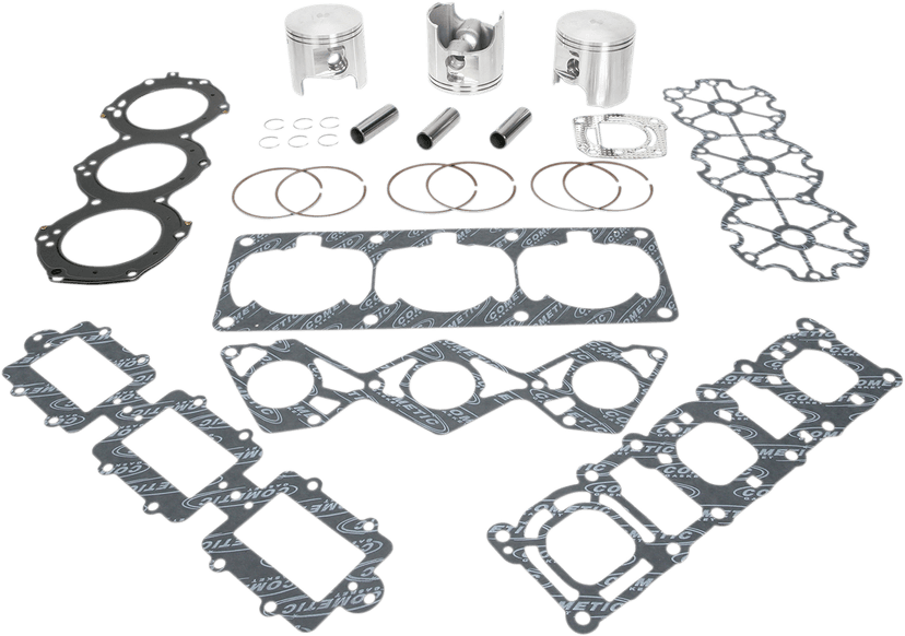 WISECO WK1313 Piston Kit - Yamaha - 1200 cc Triple Cylinder - +0.50 mm