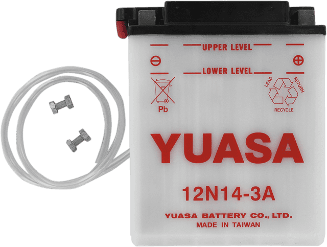 YUASA Y12N14-3A Battery - Y12N14-3A