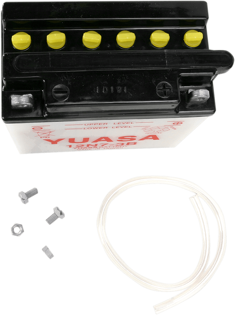 YUASA Y12N7-3B Battery - Y12N7-3B — image 3 of 3