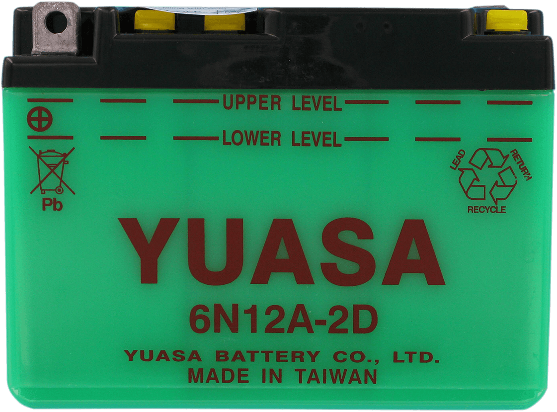 YUASA Y6N12A-2D Battery - Y6N12A-2D