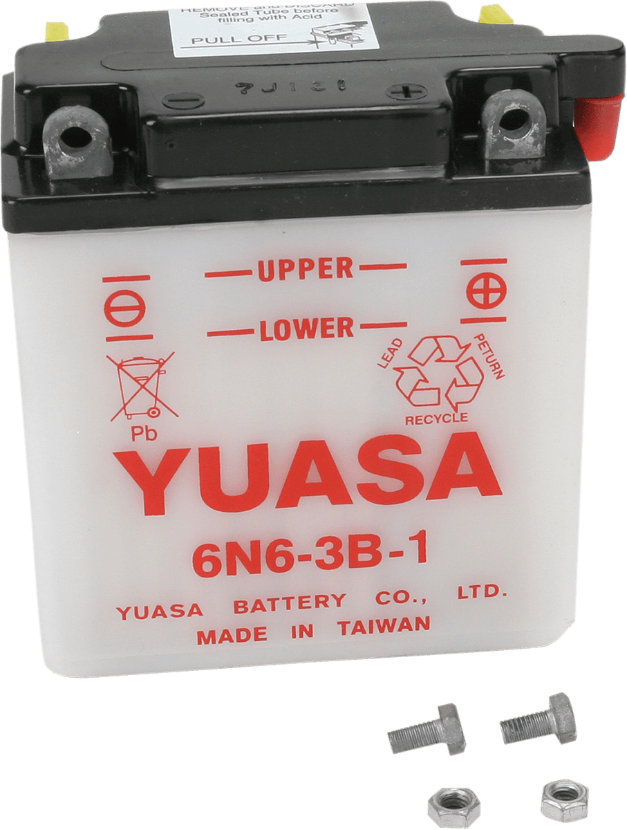 YUASA Y6N6-3B-1 Battery - Y6N6-3B-1