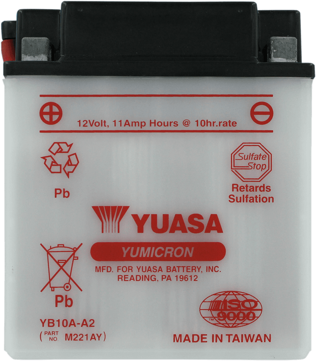YUASA YB10A-A2 Battery - YB10A-A2
