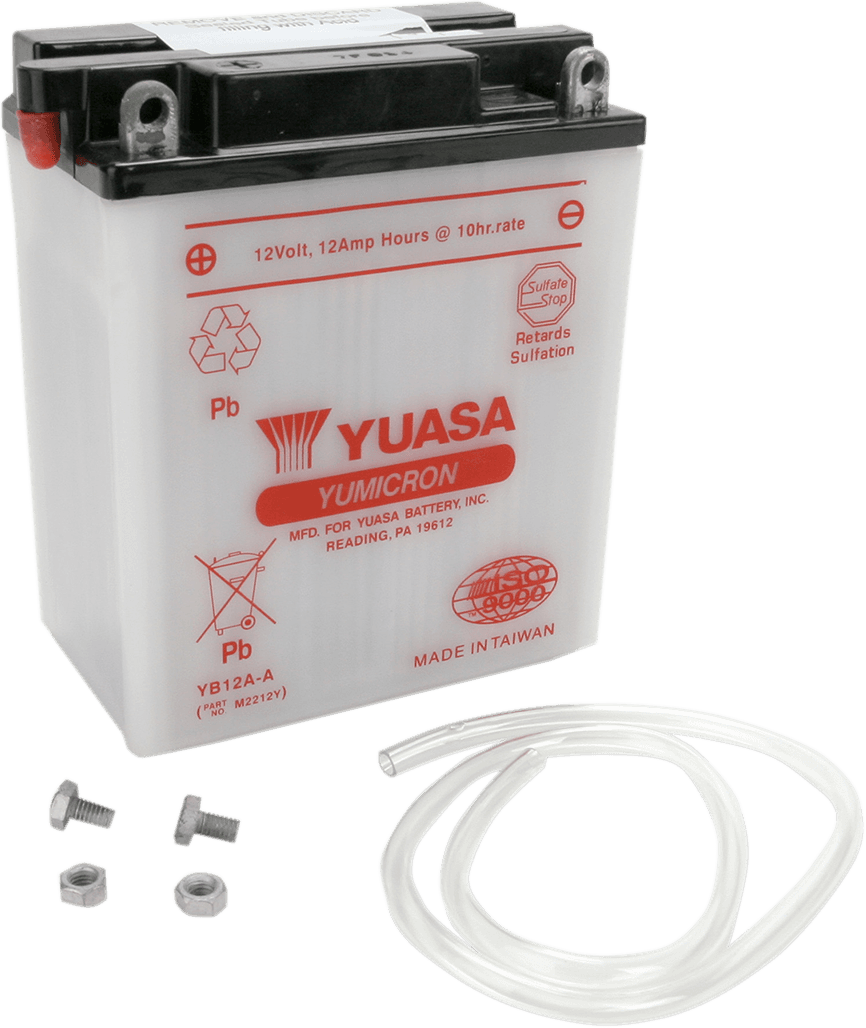 YUASA YB12A-A Battery - YB12A-A