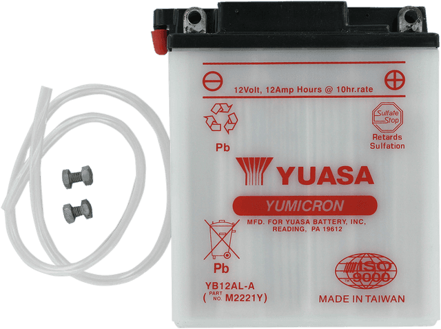 YUASA YB12AL-A Battery - YB12AL-A