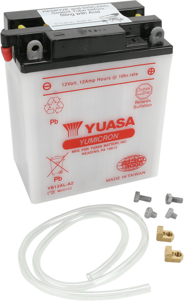 YUASA YB12AL-A2 Battery - YB12AL-A2