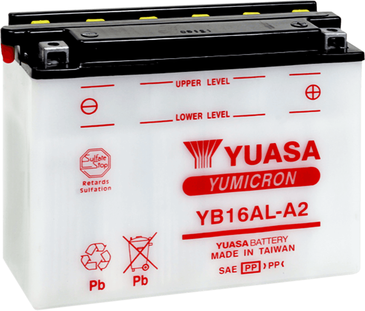 YUASA YB16AL-A2 Battery - YB16AL-A2
