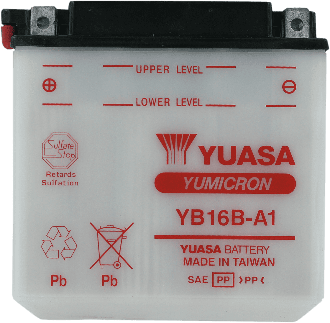 YUASA YB16B-A1 Battery - YB16B-A1