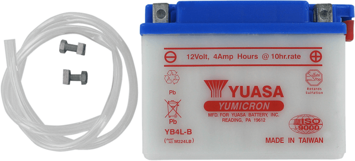 YUASA YB4L-B Battery - YB4L-B
