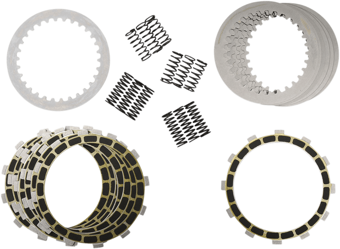 BARNETT YPK-51DCF Complete Dirt Digger Clutch Kit - Carbon Fiber - YZ 250/X