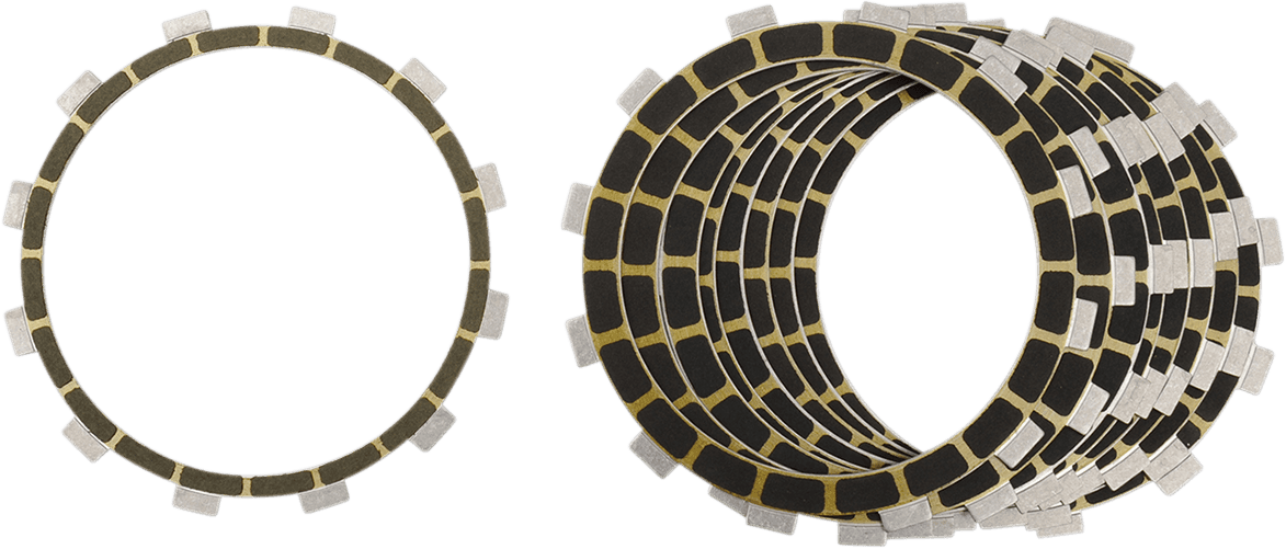 BARNETT YPK-56 Friction Plate Set - Carbon Fiber - Yamaha
