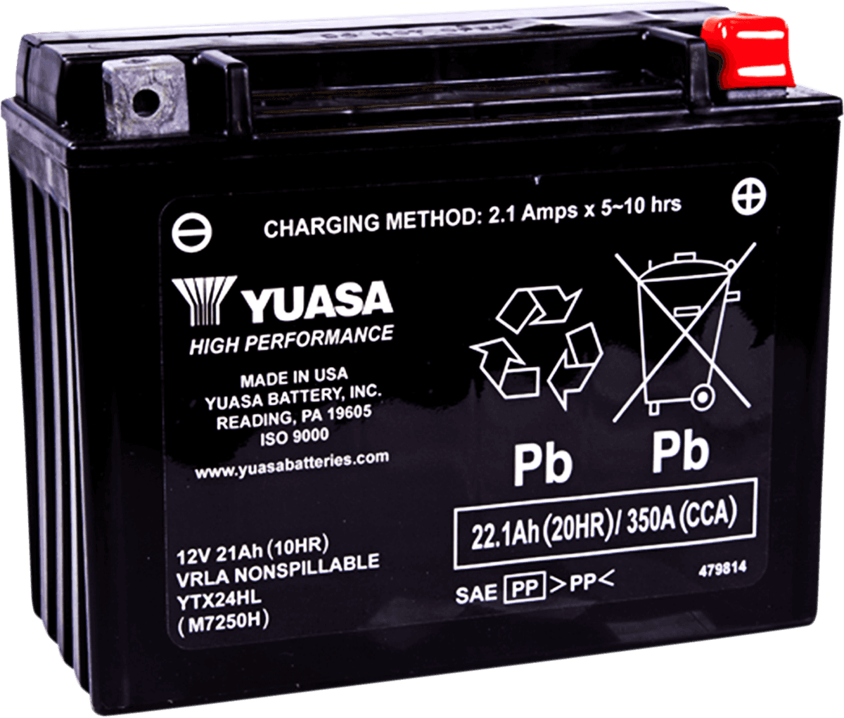 YUASA YTX24HL AGM Battery - YTX24HL