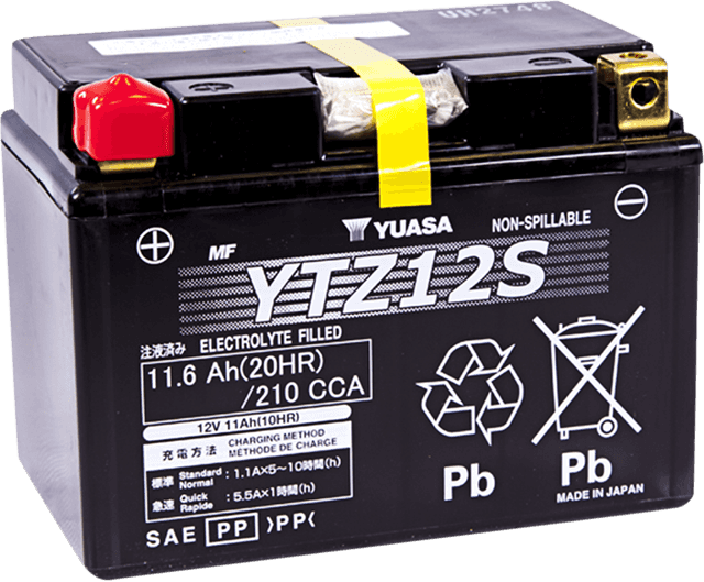 YUASA YTZ12S AGM Battery - YTZ12S