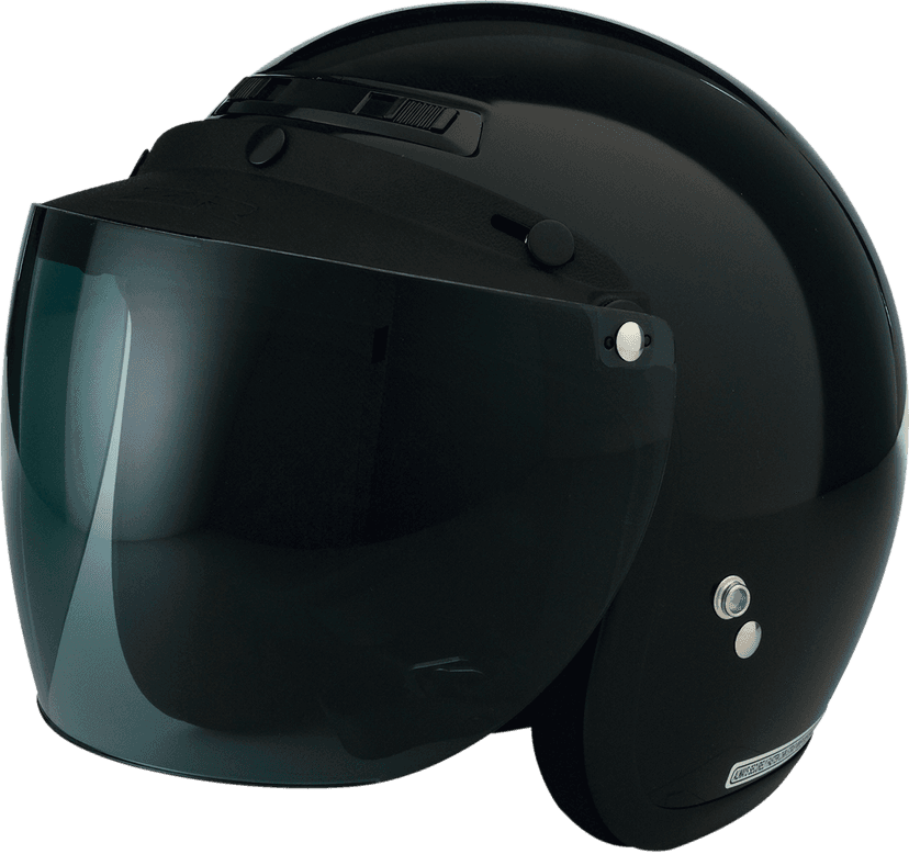 Z1R ZR-30007 Jimmy Helmet - Solid - Black - 2XL — image 2 of 3