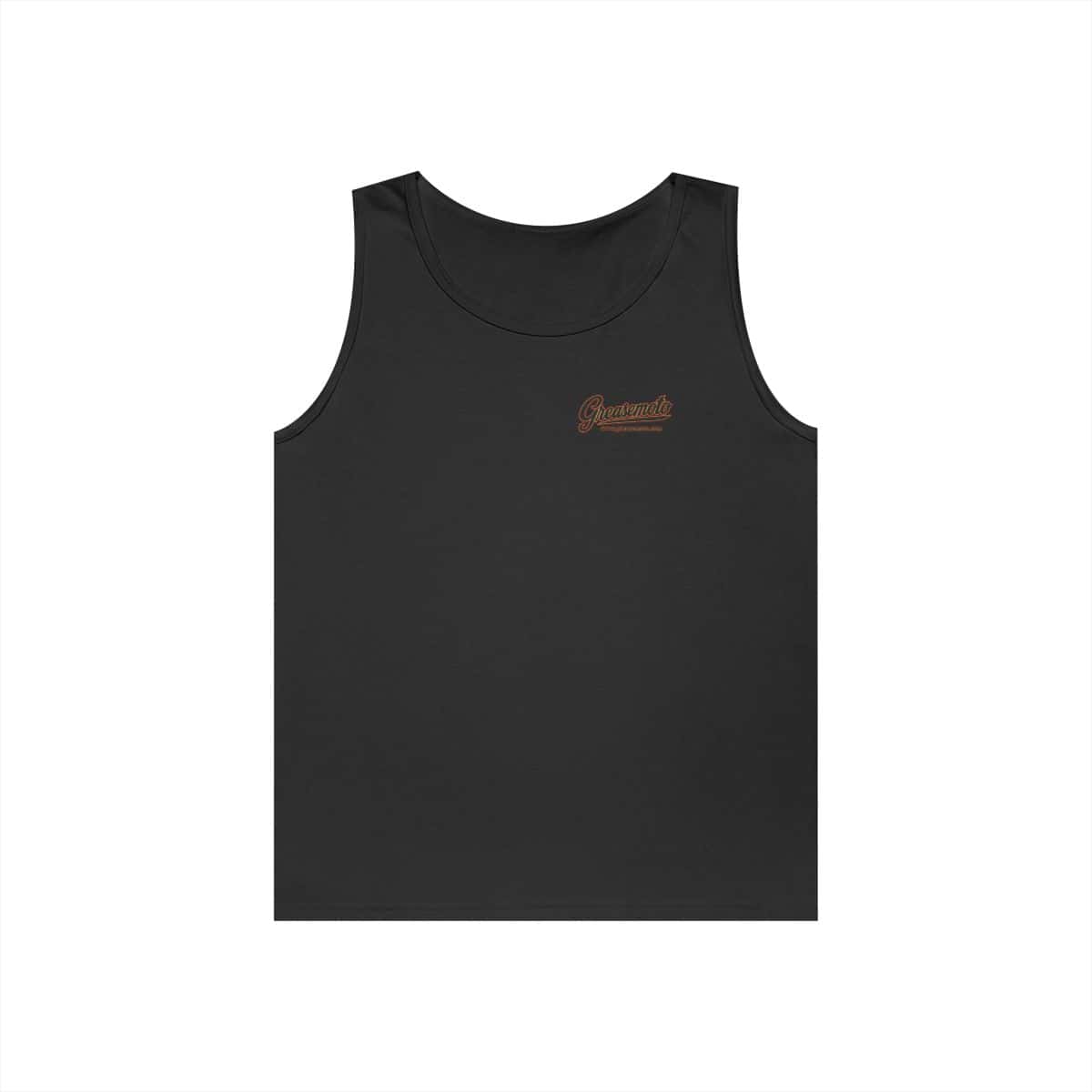 GREASEMOTO MERCH-THE-BANQUET-OF-GEARS-5C18D3C2-S Banquet of Gears Muscle shirt — Black