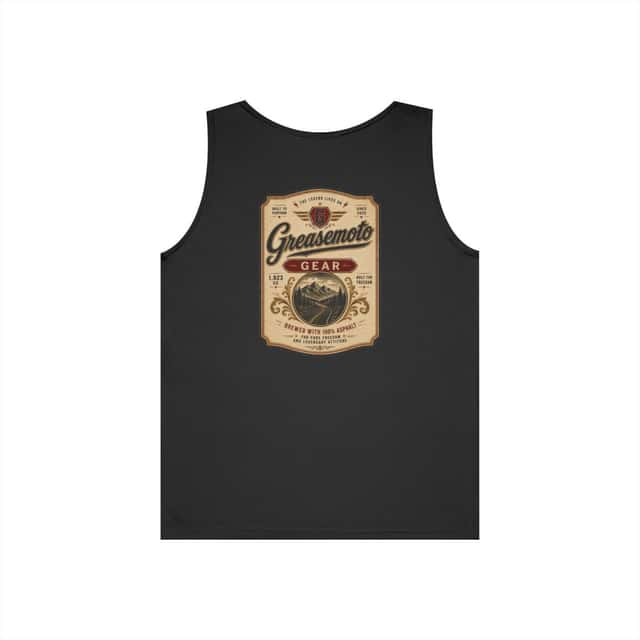 GREASEMOTO MERCH-THE-BANQUET-OF-GEARS-5C18D3C2-S Banquet of Gears Muscle shirt — Black — image 2 of 2