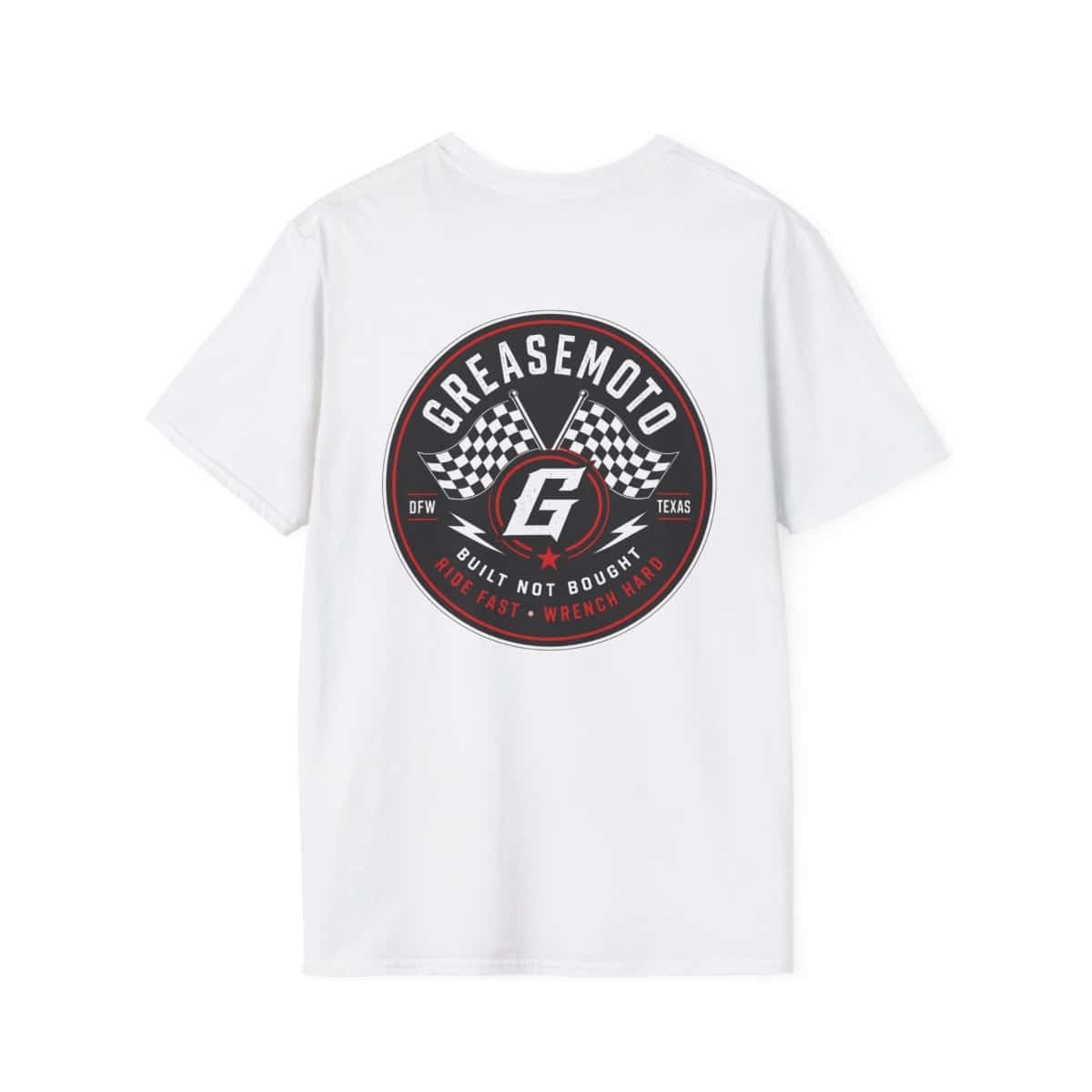 GREASEMOTO MERCH-GREASEMOTO-RACING-FLAGS-B4B8DD7F-L Victory Lane — White