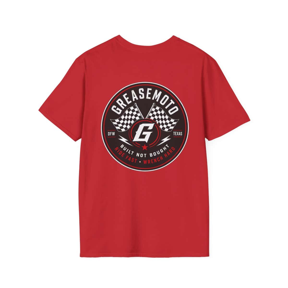 GREASEMOTO MERCH-GREASEMOTO-RACING-FLAGS-3D8584FA-S Victory Lane — Red