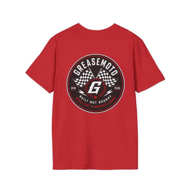 GREASEMOTO MERCH-GREASEMOTO-RACING-FLAGS-3D8584FA-S Victory Lane — Red — image 1 of 3