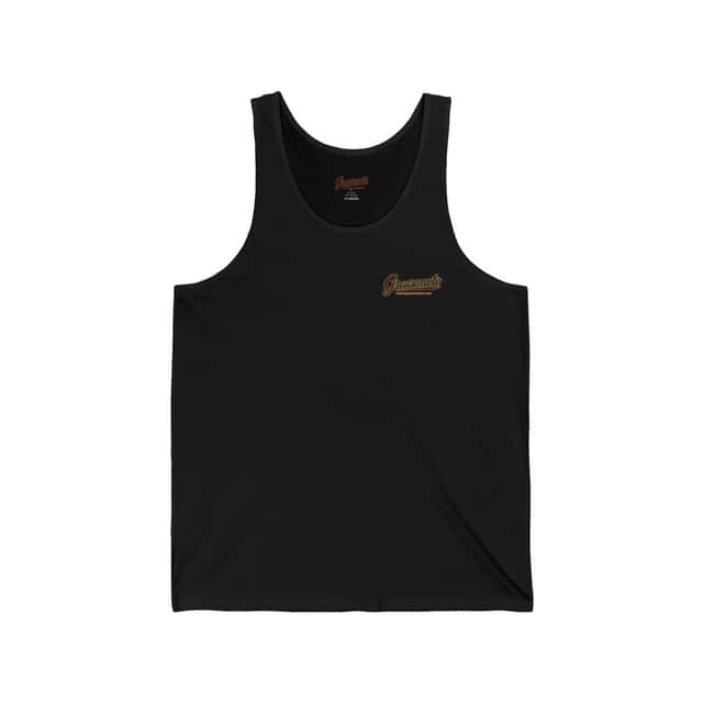GREASEMOTO MERCH-GREASEMOTO-BANQUET-OF-BIKES-TANK-E46FD11D-2XL Banquet of Gears tank — Black — image 2 of 2
