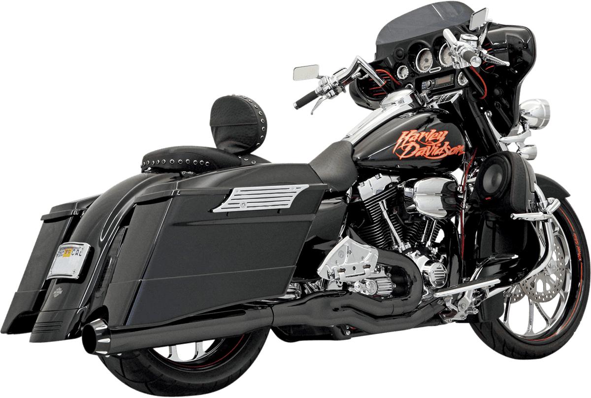 BASSANI XHAUST 1800-1285 B1 2:1 Exhaust - Black
