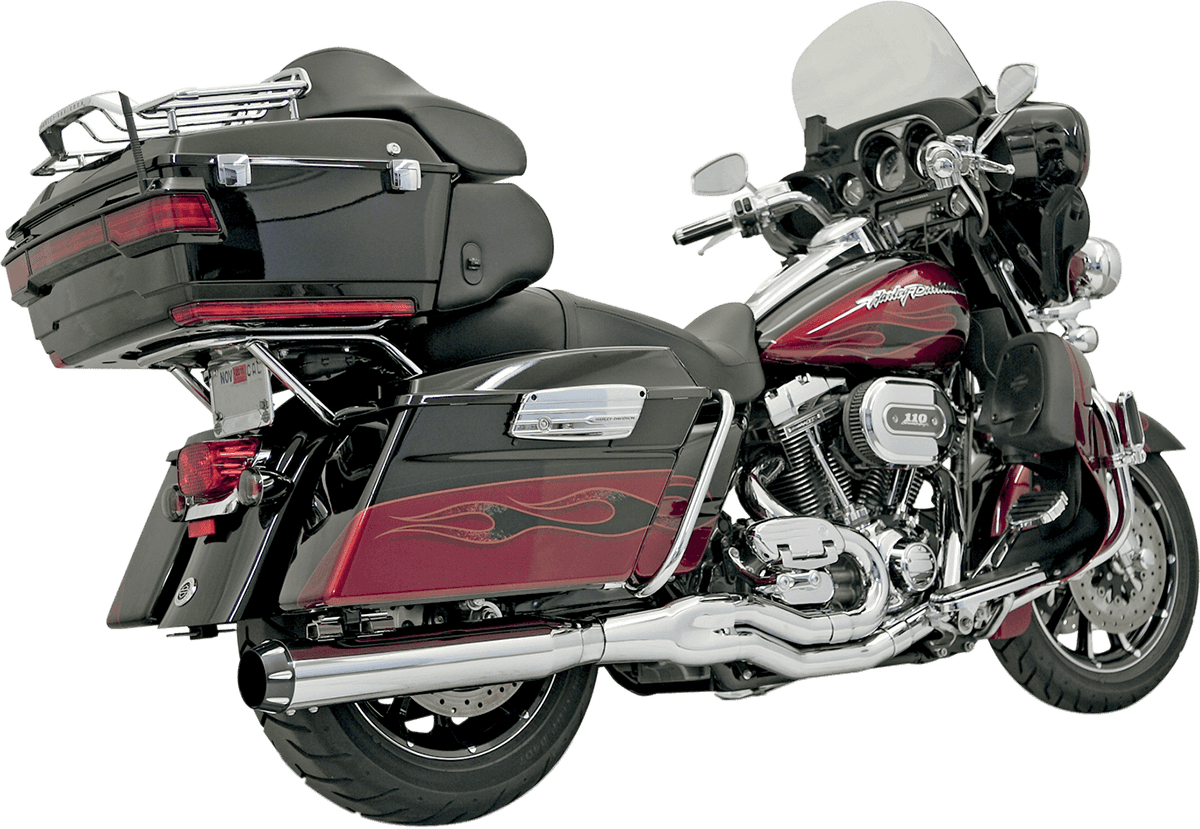 BASSANI XHAUST 1800-1360 B4 2:1 Exhaust - Chrome - Straight Can