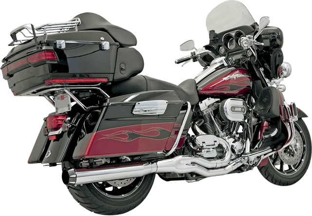 BASSANI XHAUST 1800-1360 B4 2:1 Exhaust - Chrome - Straight Can