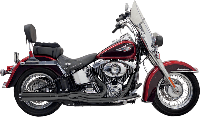 BASSANI XHAUST 1800-1511 B1 2:1 Exhaust - Black — image 3 of 3