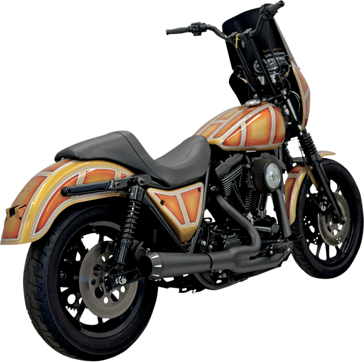 BASSANI XHAUST 1800-1597 Road Rage 2:1 Exhaust - Black