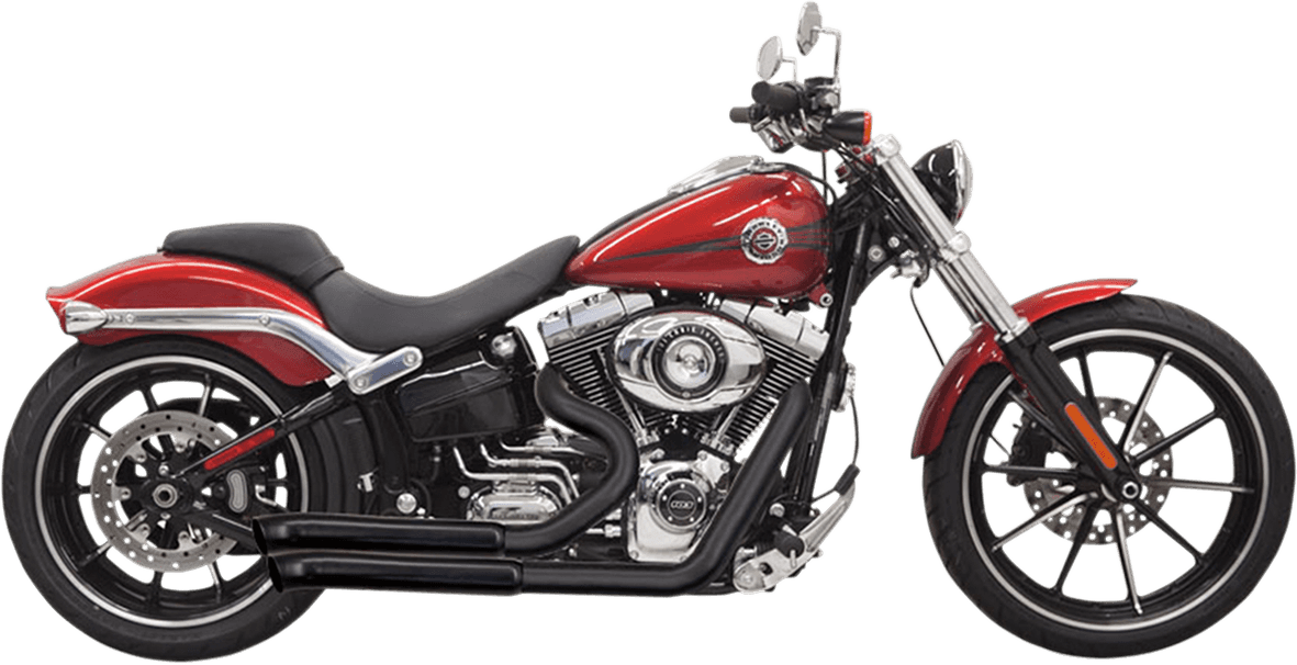 BASSANI XHAUST 1800-1601 Pro Street Exhaust - Black