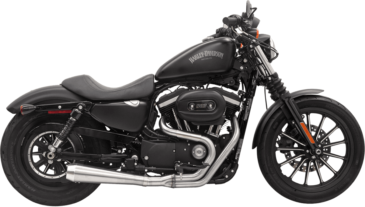 BASSANI XHAUST 1800-2104 Road Rage 3 Exhaust - Stainless Steel - '04-'20 XL